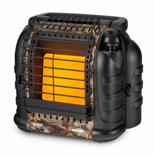 Mr. Heater MH12B 12000 BTU Hunting Buddy Portable Propane Gas Heater, Camo Perspective: front
