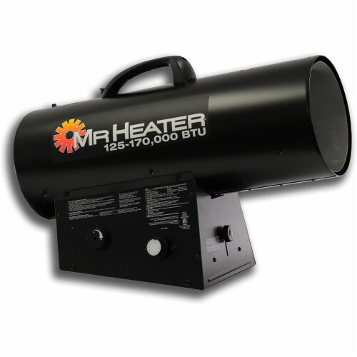 Mr. Heater MH-F271400 170,000 BTU Portable Quiet Forced Air Propane Space Heater Perspective: front