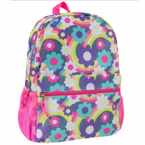 A.D. Sutton Girls' Basic Printed Backpack Perspective: front
