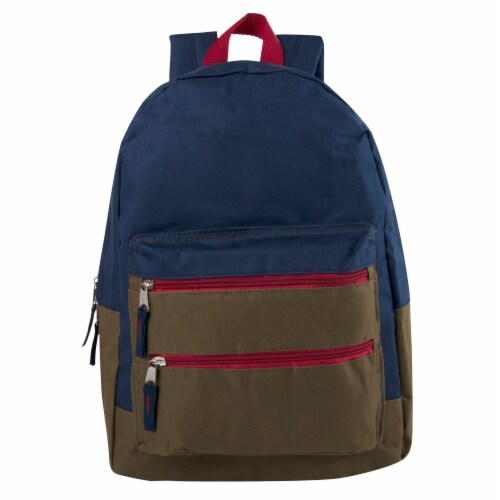 A.D. Sutton Double Zip Backpack - Assorted Perspective: front