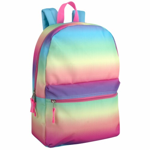 A.D. Sutton Girls Basic Printed Backpack Perspective: front