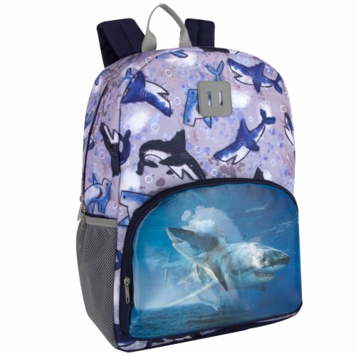 A.D. Sutton Shark Lenticular Backpack Perspective: front