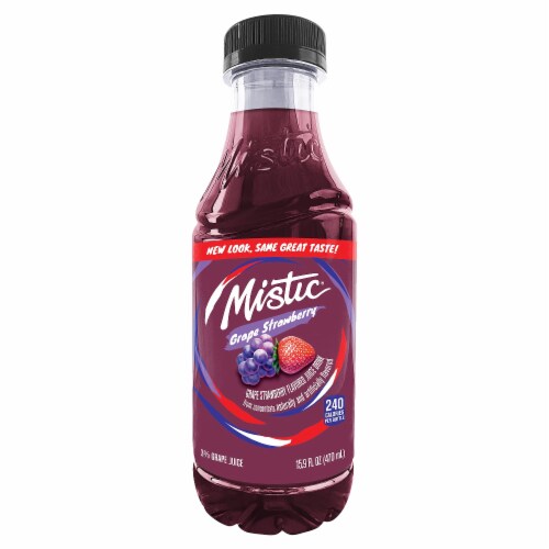Mistic® Grape Strawberry Juice Perspective: front