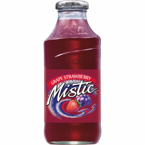 Mistic Grape Strawberry Juice Blend Perspective: front