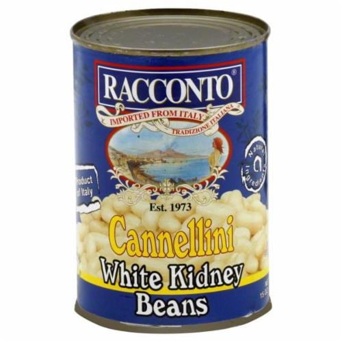 Racconto Cannellini White Kidney Beans Perspective: front
