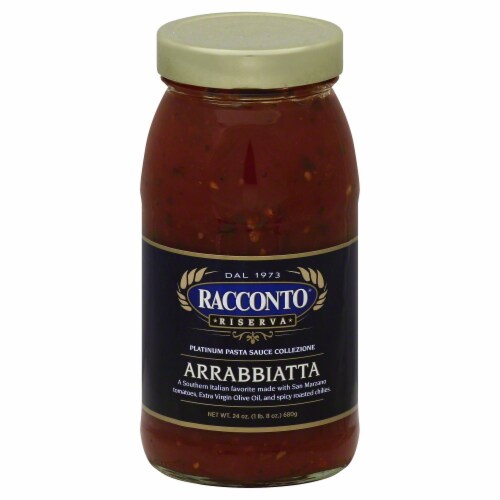 Racconto Riserva Arrabbiatta Pasta Sauce Perspective: front
