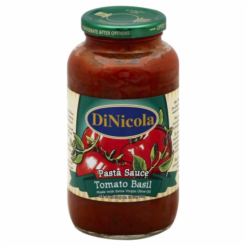 DiNicola Tomato Basil Pasta Sauce Perspective: front