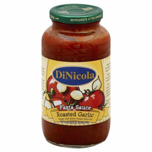 DiNicola Roasted Garlic Pasta Sauce Perspective: front