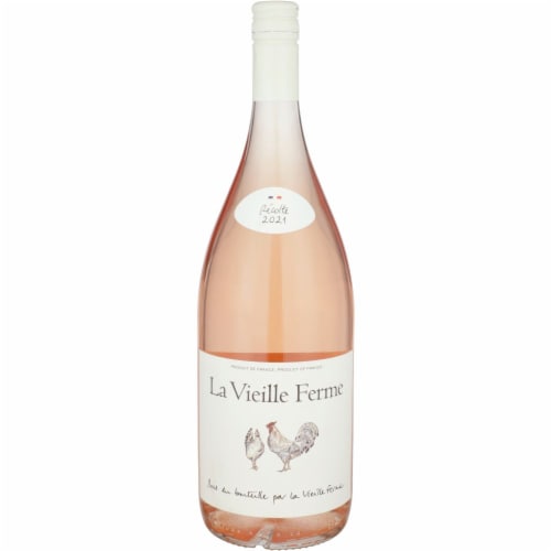 La Vieille Ferme Rose Wine Perspective: front