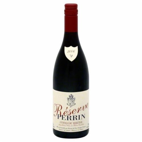 Perrin Reserve Cotes Du Rhone Rouge Perspective: front