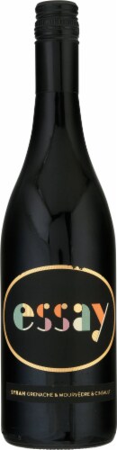 Essay Shiraz Wine Perspective: front