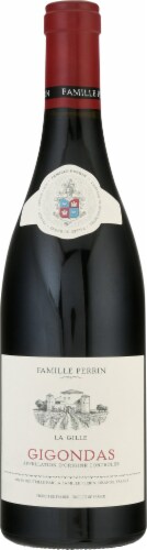 Familie Perrin La Gille Gigondas Red Wine Perspective: front