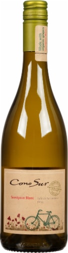 Cono Sur Sustainable Sauvignon Blanc Wine Perspective: front