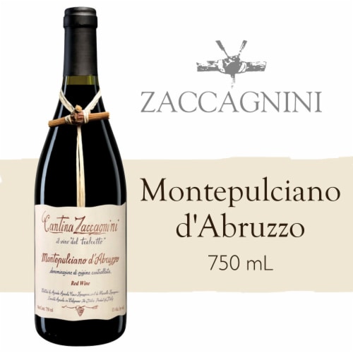 Cantina Zaccagnini Montepulciano d'Abruzzo Italian Red Wine Perspective: front