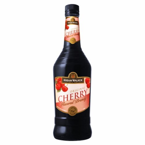 Hiram Walker Cherry Brandy Perspective: front