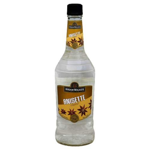 Hiram Walker Anisette Liqueur Perspective: front
