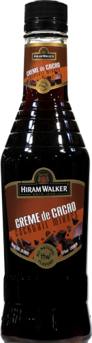 Hiram Walker Creme de Cacao Cocktail Mixers Perspective: front
