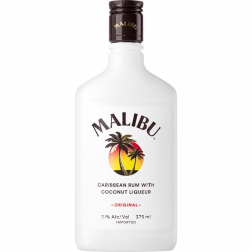Malibu Original Coconut Rum Perspective: front