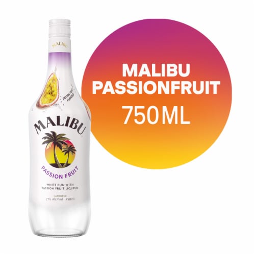 Malibu Passion Fruit Rum Perspective: front
