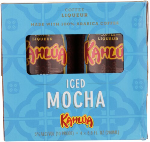 Kahlua Iced Mocha Coffee Liqueur Perspective: front