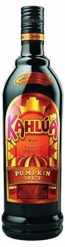 Kahlua Pumpkin Spice Liqueur Perspective: front