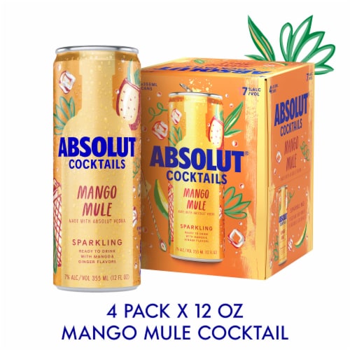 Absolut Mango Mule Sparkling Perspective: front