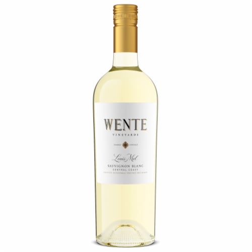 Wente Vineyards Louis Mel Sauvignon Blanc California White Wine Perspective: front