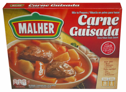 Malher Carne Guisada Sauce Perspective: front