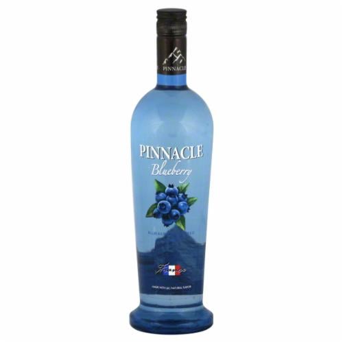 Pinnacle Blueberry Vodka Perspective: front