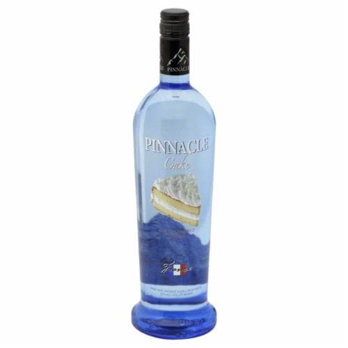 Pinnacle Cake Vodka Perspective: front