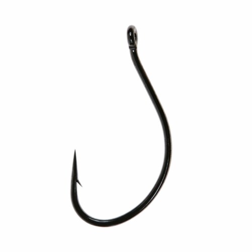 Gamakatsu 50411-25 Gamakatsu Split Shot/Drop Shot Black Hook Size 1/0 ...