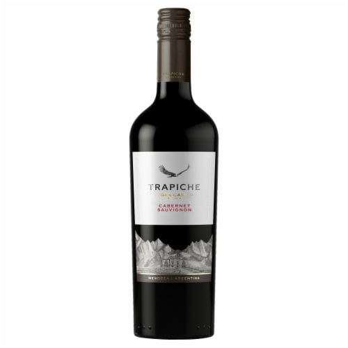 Trapiche Oak Cask Cabernet Sauvignon Argentinian Red Wine Perspective: front