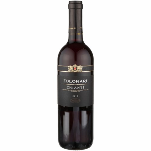 Folonari Sangiovese Chianti Red Wine Perspective: front