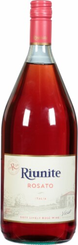 Riunite Lambrusco Rose Wine Perspective: front