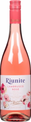 Riunite Lambrusco Rose Wine Perspective: front