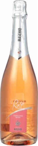 Maschio Sparkling Rose Wine Perspective: front