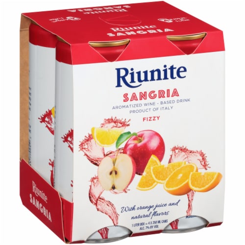Riunite Red Sangria Sparkling Wine Perspective: front