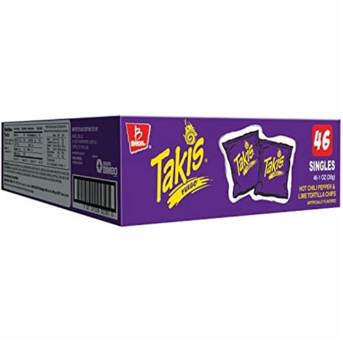 Takis - Crunchy Rolled Tortilla Chips – Fuego Flavor (Hot Chili Pepper &  Lime), 4 Ounce (Pack of 16)