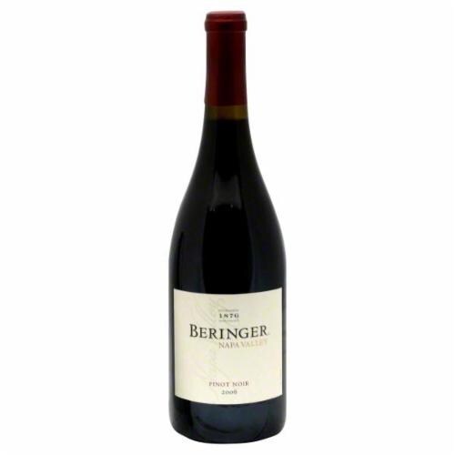 Beringer Napa Pinot Noir Perspective: front