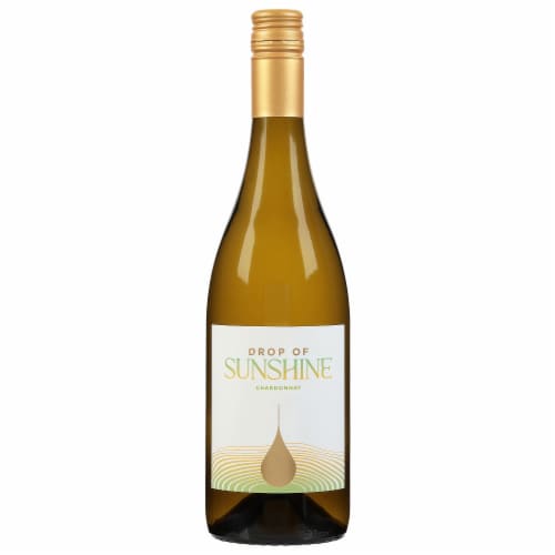 Drop of Sunshine Chardonnay California White Wine Perspective: front