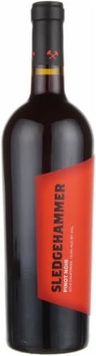 Sledgehammer Wine Pinot Noir Perspective: front