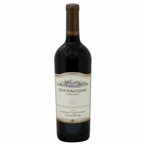 Chateau St. Jean Sonoma County Cabernet Sauvignon Perspective: front