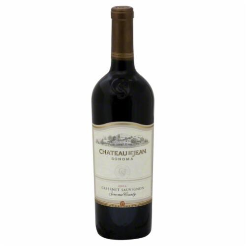 Chateau St. Jean Sonoma County Cabernet Sauvignon Perspective: front
