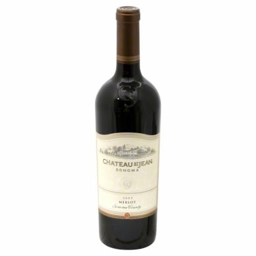 Chateau St. Jean Merlot Perspective: front