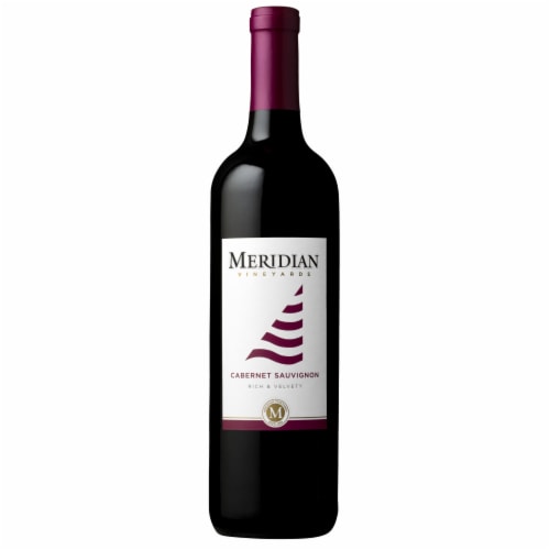 Meridian Vineyards Cabernet Sauvignon California Red Wine Perspective: front