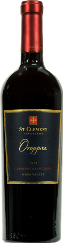 St. Clement Oroppas Cabernet Sauvignon Perspective: front