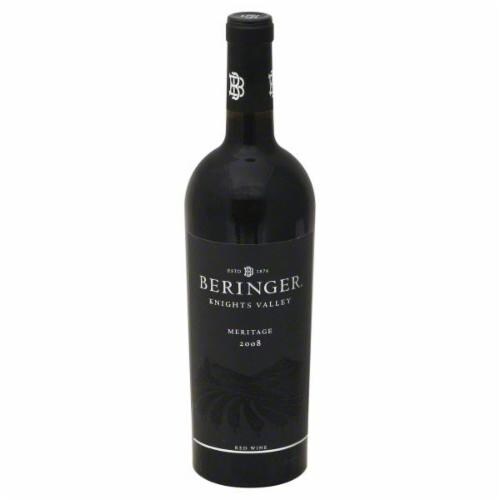Beringer Knights Valley Meritage Perspective: front