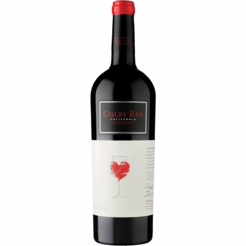 Colby Red Blend Wine Perspective: front