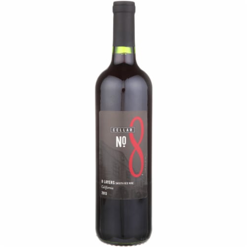 Cellar No. 8 California Red Blend Wine Perspective: front