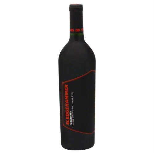 Sledgehammer Forged Red Wine Perspective: front